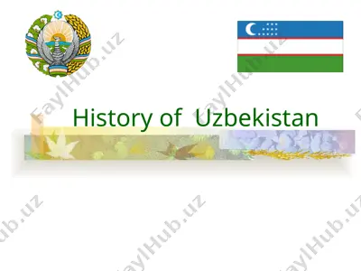 history of uzbekistan — PPT