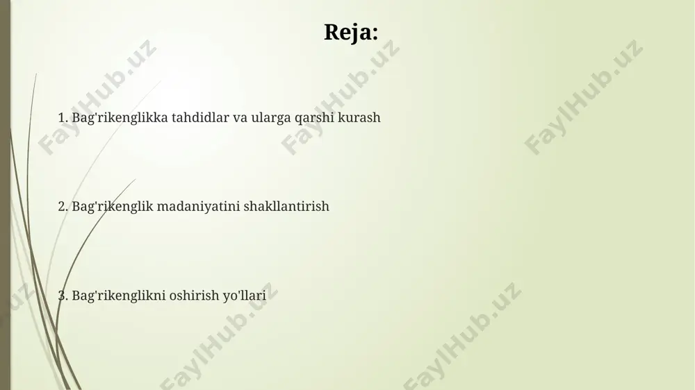qali 20 dan ortiq mamlakatning yoshlari o'rtasida fikr almashish va 5 ta turli loyihalarni amalga oshirish imkoniyati yaratiladi, bu esa tolerantlikni oshirishga yordam beradi. madaniy almashinuv jarayonida 30% dan ortiq ishtirokchilar o'zlarining stereotiplarini qayta ko'rib chiqish va madaniy xilma-xillikni qadrlashga o'rganishini ko'rsatadigan tadqiqotlar mavjud. turli madaniyat vakillarining 10 ta dan ortiq birgalikdagi ijodkorlik loyihalarida ishtirok etishi tolerantlikni rivojlantirishda muhim rol o'ynaydi, natijada 80% ishtirokchilarda ijobiy o'zgarishlar kuzatiladi. bag'rikenglikka tahdidlar bagʻrikenglikka qarshi 30 dan ziyod turdagi ijtimoiy va siyosiy harakatlarning taʼsiri oʻrganilgan boʻlib, ularning aksariyati 15-25 yosh oraligʻidagi yoshlar orasida keng tarqalgan. bagʻrikenglikka tahdid soladigan omillar orasida 20 dan ortiq milliy va diniy ekstremizm turlari mavjud boʻlib, ularning 70% dan ortigʻi internet orqali tarqaladi. bagʻrikenglikka tahdid sifatida qaraladigan norasmiy guruhlarning soni soʻnggi 5 yilda 2 barobar oshgan, ularning faoliyati huquqbuzarlik va zoʻravonlik bilan bogʻliq. bag'rikenglik nima? bag'rikenglik darajasi jamiyatning demokratikligi va inson huquqlariga rioya qilish darajasini aks ettiruvchi muhim ko'rsatkich bo'lib, …