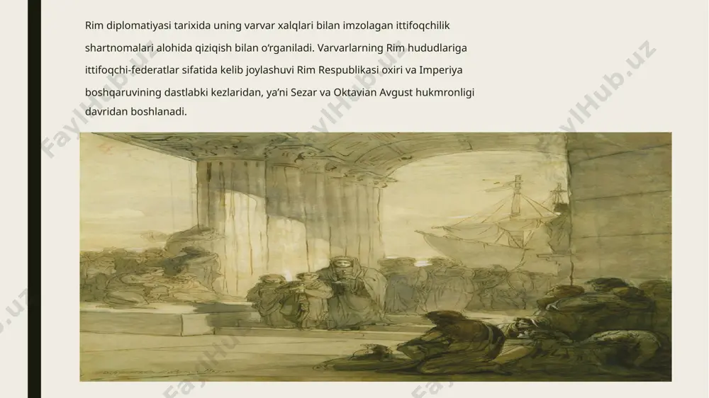 rim va varvar qabilalari oʻrtasidagi munosabatlar 2 - Page 4
