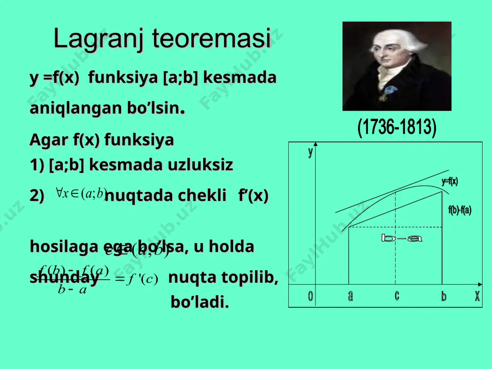 differensiallashuvchi funksiyalar va asosiy teoremalari - Page 4