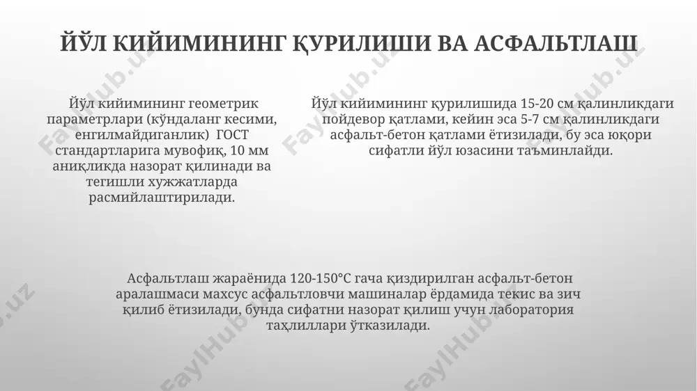 yo'l ustalarining asosiy vazifalari va ish tashkili - Page 5