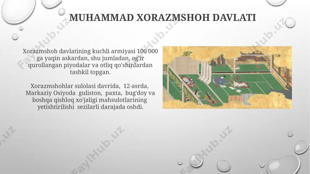 mo'g'ullar davlatini tashkil topishi. chingizxon va muhammad xorazmshoh munosabatlari - Page 5