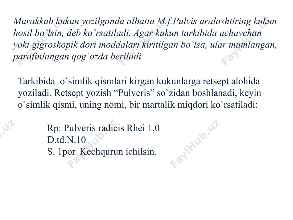 qattiq dori shakllari - Page 5