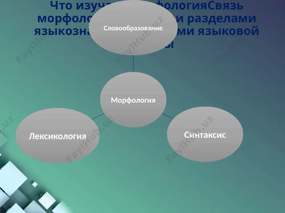 ные) реализуют свое категориальное значение через систему противопоставленных друг другу лексем, принадлежащих одной и той же части речи (объединяются разные слова: дорога, парта, тетрадь) типы грамматических категорий (примеры) словоизменительные падеж (сущ., мест.-сущ., мест.-прил., причаст.,числ.) классифицирующие род (сущ., мест., субстант. прилаг. и причаст.) число (сущ., прил., прич., мест., порядк.числ., колич.числ. один, глагол) род (прил., причаст., мест.-прилаг., порядк.числ., колич.числ. один, глаг.) лицо, наклонение, время глаголов вид части речи в современном русском языке часть речи – это класс слов, объединенных общностью категориального значения, морфологических признаков и синтаксических функций. признаки, на основании которых выделяются части речи: общность грамматического (категориального) значения. общий состав грамматических значений, общность моделей слово- и формообразования. общая синтаксическая функция (член предложения). состав частей речи (одна из возможных классификаций) части речи знаменательные (самостоятельные): имя существительное имя прилагательное имя числительное наречие местоимение глагол (особые формы глагола – причастие и деепричастие) категория состояния служебные: предлоги союзы частицы модальные слова междометия звукоподражания соотношение знаменательных и …