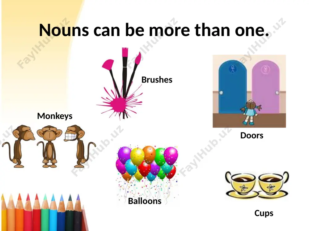 singular and plural nouns - Page 3