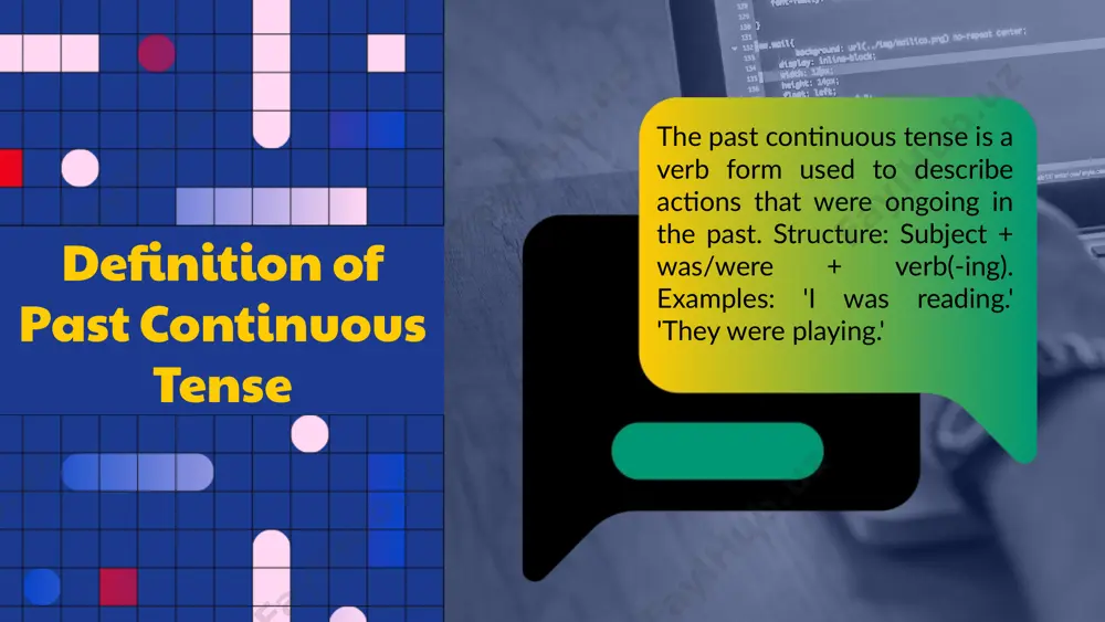 ions, while simple past indicates completed actions. for example, "i was watching tv" shows an activity in progress, whereas "i watched tv" indicates the activity is finished. visual representation: a chart comparing sentences in past continuous and simple past can visually illustrate the differences. narrative context: once upon a time, a girl named lily was walking through the forest when she spotted a beautiful bird. while she was admiring the bird, it suddenly flew away. this narrative effectively combines both tenses, showcasing the ongoing action of walking and the completed action of the bird flying away. analysis: in the narrative, "was walking" and "was admiring" are in past continuous, reflecting ongoing actions, while "flew away" is in simple past, highlighting a completed action. discussion: consider how choosing different tenses impacts the narrative flow and audience engagement. what effect does using past continuous have on the story's immersion? practice exercise: write …