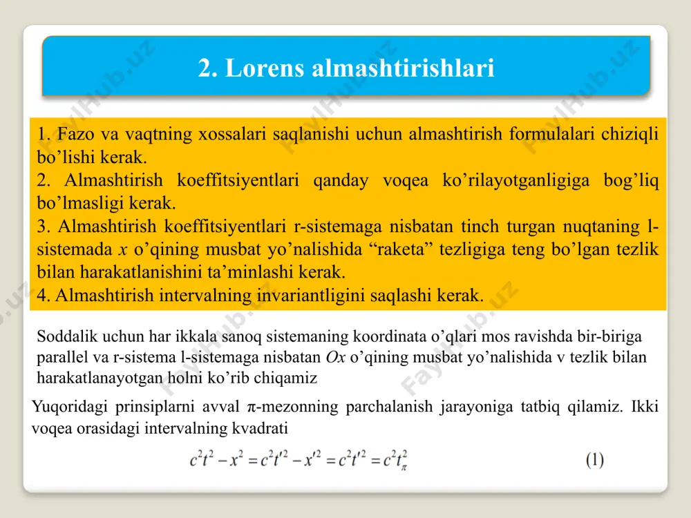 lorens almashtirishlari 2 - Page 5