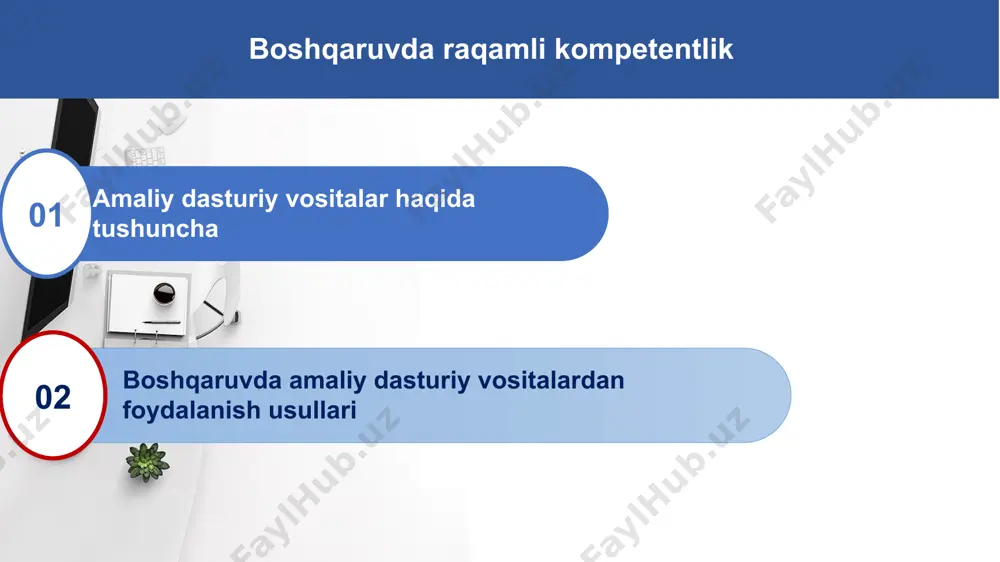 tmasdan qulayliklar yaratishdir. bulutli hisoblashlar bulutli texnologiyalar bulut xizmatlarini taqdim etish bo‘yicha dunyo yetakchilari: google (googledrive) – 15 gb yandex (yandex disk) – 5 gb microsoft (onedrive) 5 gb apple (icloud) – 5 gb dropboxinc – 2 gb cisco - oracle - google ilovalari yordamida ish hujjatlarini yaratish google slides google sheets google docs 12 google docs – bu matnli hujjatlarni yaratish, tahrirlash va saqlash imkoniyatini beruvchi googlening vebga asoslangan onlayn platformasidir. platforma 2006-yil foydalanuvchilarga taqdim etilgan. havola: https://docs.google.com/document google docs google slides google slides google docs google sheets – bu elektron jadval ko’rinishidagi ma’lumotlar bilan ishlashga mo’ljallangan dastur bo’lib 2006-yil google tomonidan taqdim etilgan. platforma onlayn holatda ishlaydi va ma’lumotlar xavfsizligini taminlaydi. havola: https://docs.google.com/spreadsheets google sheets google slides google slides google sheets google slides – taqdimot yaratishga mo’ljallangan dastur bo’lib google tomonidan 2006-yil taqdim etilgan. dasturdan foydalanish google sheets va google docs kabi mutlaqo bepul. havola: https://docs.google.com/presentation google slides …