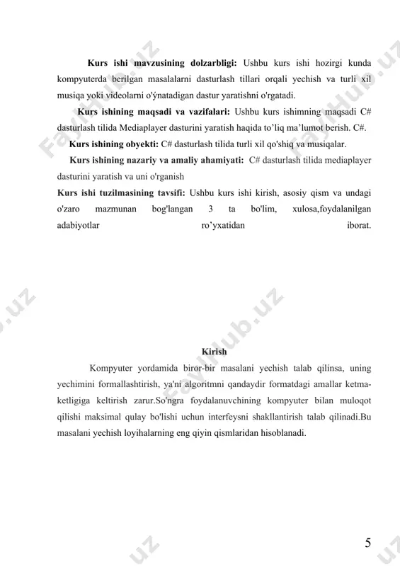shiladigan deb hisoblaymiz, lekin c da birinchi marotaba dastur tuzuvchiga zarur boʻlgan ajoyib yangi imkoniyatlar mujassamlashtirilgan. natijada 1980-yillardan boshlab c strukturaviy dasturlash tillari orasida eng koʻp foydalaniladiganlaridan biri boʻlib qoldi. biroq dasturlashning rivojlantirish choralariga koʻra bundanda kattaroq dasturlarni qayta ishlash muammosi kelib chiqmoqda. loyiha kodi maʼlum bir hajmga yetgan zahoti (uning raqamli ahamiyati dastur, dastur tuzuvchi, foydalanilgan instrumentlarga bogʻliq boʻladi, lekin taxminan 5000 satr kodlari nazarda tutilayapti) c-dasturlarini tushunish va kuzatib borishda qiyinchiliklar yuzaga keladi. c# tili 2000-yilda microsoft kompaniyasining anders heylsberg boshchiligidagi ishchi guruhi tomonidan ko’rib chiqilmoqda. anders heylsberg ibm oilasiga mansub komputerlar uchun birinchi kompilyatsiya dasturi dasturlash tillaridan biri turbo pascalni yaratgan dasturchi sifatida ko’pchilikka tanishtirildi. c # dasturlash tili c va c ++ ning keyingi avlodi hisoblansa-da, c # da yoziluvchi dasturlarning asosiy konstruktsiyasi java tilidagi dastur konstruktsiyasiga o’qishga kirish, c # ni dasturlash tillari bilan adashtirmaslik kerak. c # dasturlash tili 2000-yilda ishlab chiqilgan, lekin uning …