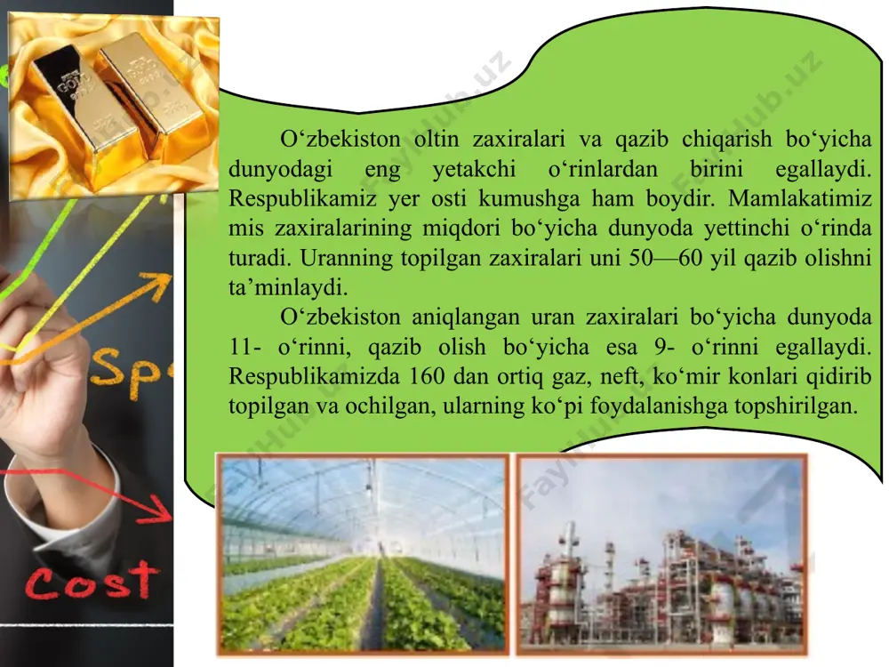 o‘zbekiston respublikasining iqtisodiy salohiyati 9-sinf - Page 4