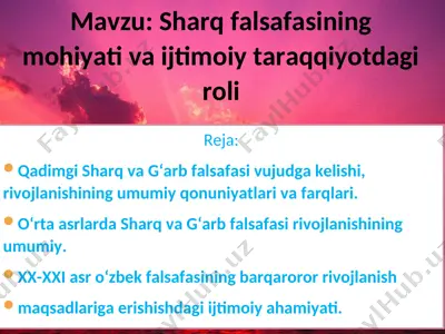 falsafa — PPT