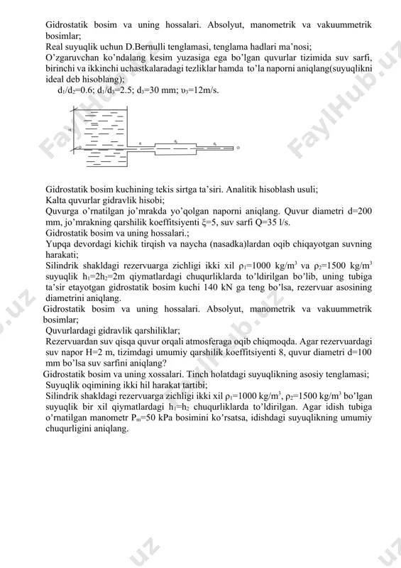 gidrostatik bosim va uning xossalari - Page 5