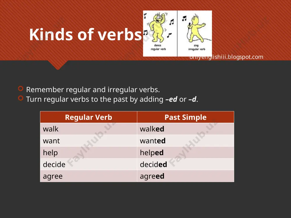 past simple tense - Page 3