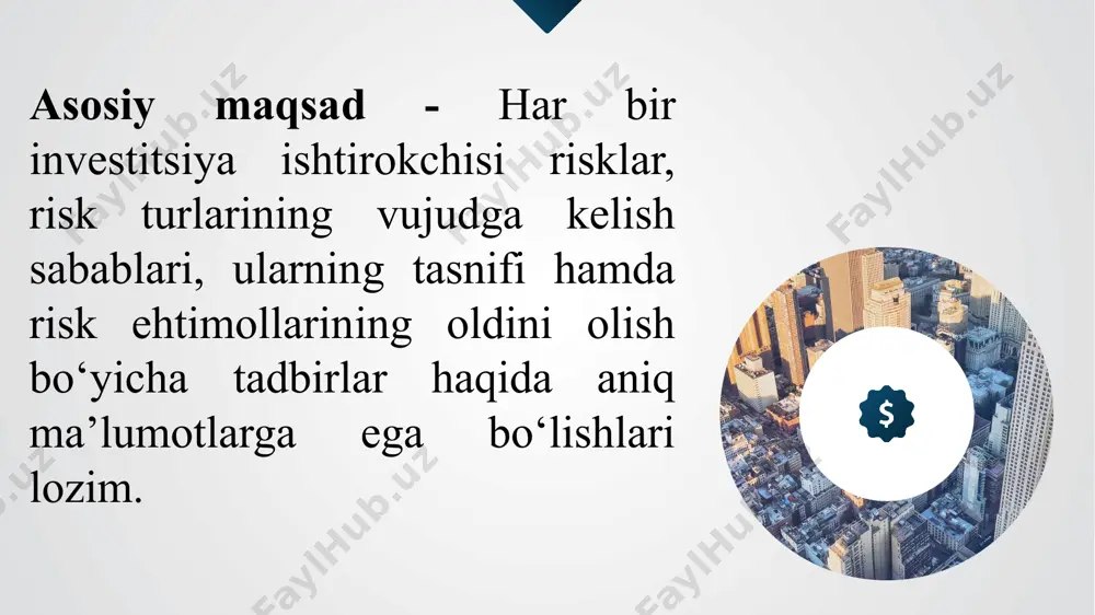 risklarni boshqarishning tushunchasi - Page 4