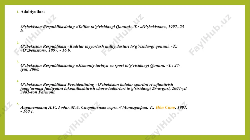 voleybol o'yinining qoidalari - Page 5