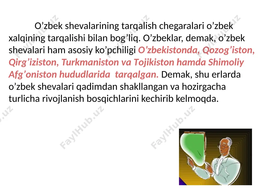 oki, aksincha, bir nom turli shevalarda turli o’simlik nomini bildirishi mumkin. bu esa dorivor moddalardan amalda foydalanishni ancha qiyinlashtiradi. ana shuni e’tiborga olib, aholiga foydalanish oson bo’lishi uchun modda nomining dialektal variantlarini ham ko’rsatadi… mahmud koshg’ariyning tilshunoslik tarixida beqiyos o’rni bor. u turkiy qabilalarni birma-bir kezib, ularning tilidagi farqli xususiyatlarni aniqladi, til xususiyatlariga ko’ra turkiy tillarni guruhlarga tasniflash imkoniyatiga ega bo’ldi. mahmud qoshg’ariyning o’zi bu haqda shunday deydi «puxta qo’llanma bo’lsin deb, har bir qabilaning o’ziga xos xususiyatlariga qiyosiy qoidalar tuzdim… bu masalaga qiziqqan mutaxasislarga asarni qo’llanma qildim». maxmud qoshg’ariy o’z oldiga qo’ygan ulkan vazifani a’lo darajada bajardi. barcha satxlar bo’yicha turkiy tillarni o’zaro qiyoslab umumiy va farqli jihatlarini ajrata oldi. turkiy tillarni farqli belgilariga ko’ra dastlab ikki guruhga ajratdi: turklar (chigil, qoshg’ar, arg’u, uyg’ur), o’g’uz va qipchoq qabilalari tillari. turklarning tillari doimo qiyosga asos rolini o’ynaydi va qiyosga asos bo’lgan lingvistik fakt o’g’uz va qipchoq qabilalari tillariga qiyoslanadi. jumladan, …