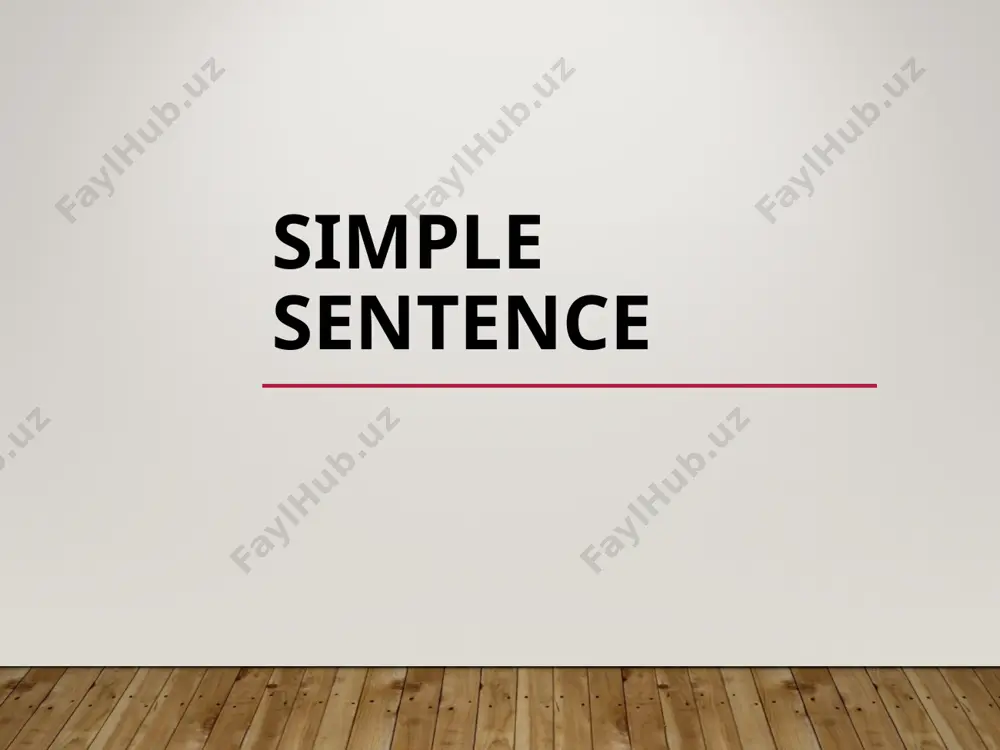 the sentence theory. structural classification of sentences - Page 5