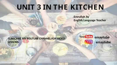 unit 3 in the kitchen — PPTX