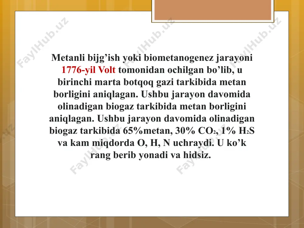 elenomonas 9) metanogenez jarayonida qaysi bakteriyalar ishtirok etadi a) methanobacterium va m.hungati b) bacteroides va selenomonas c) clostridium botulinium va batsilla d) clostridium aceticum va moorella thermoacetica e’tiboringiz uchun rahmat! image2.jpeg image3.jpeg image4.png image5.png image6.png image7.png image8.png image9.jpeg image10.png image11.png image12.png image13.jpeg
