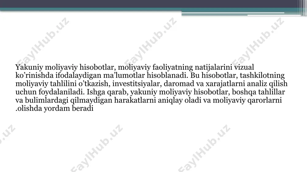 yakuniy moliyaviy hisobotlar - Page 3