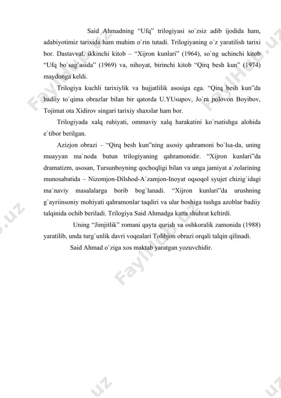 said ahmad hayoti va ijоdi - Page 3