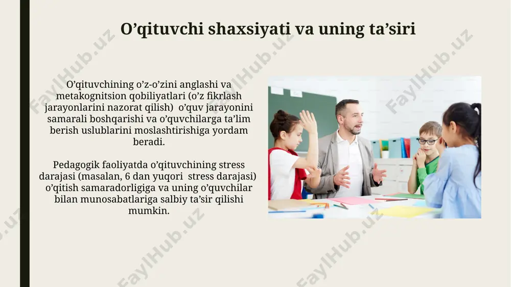 pedagogik faoliyatning psixologik jihatlari - Page 4