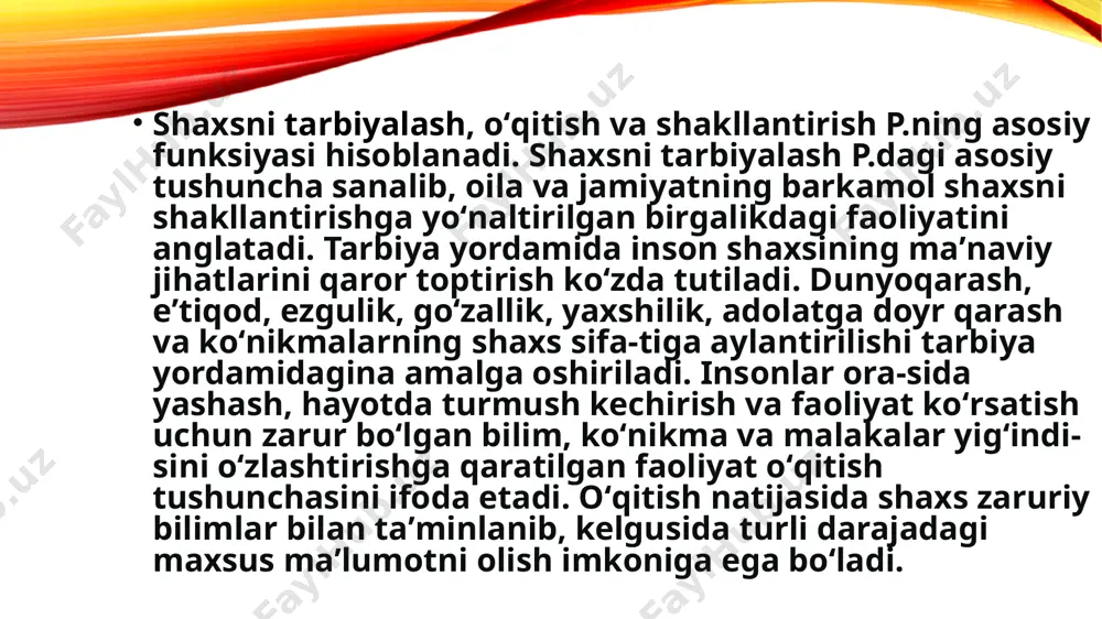 pedagogika fani va uning maqsad va vazifalari - Page 3
