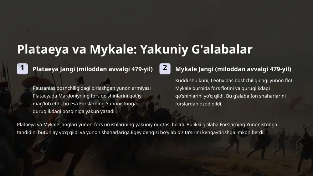 yunon-fors urushlari: g'arb va sharq to'qnashuvi - Page 5