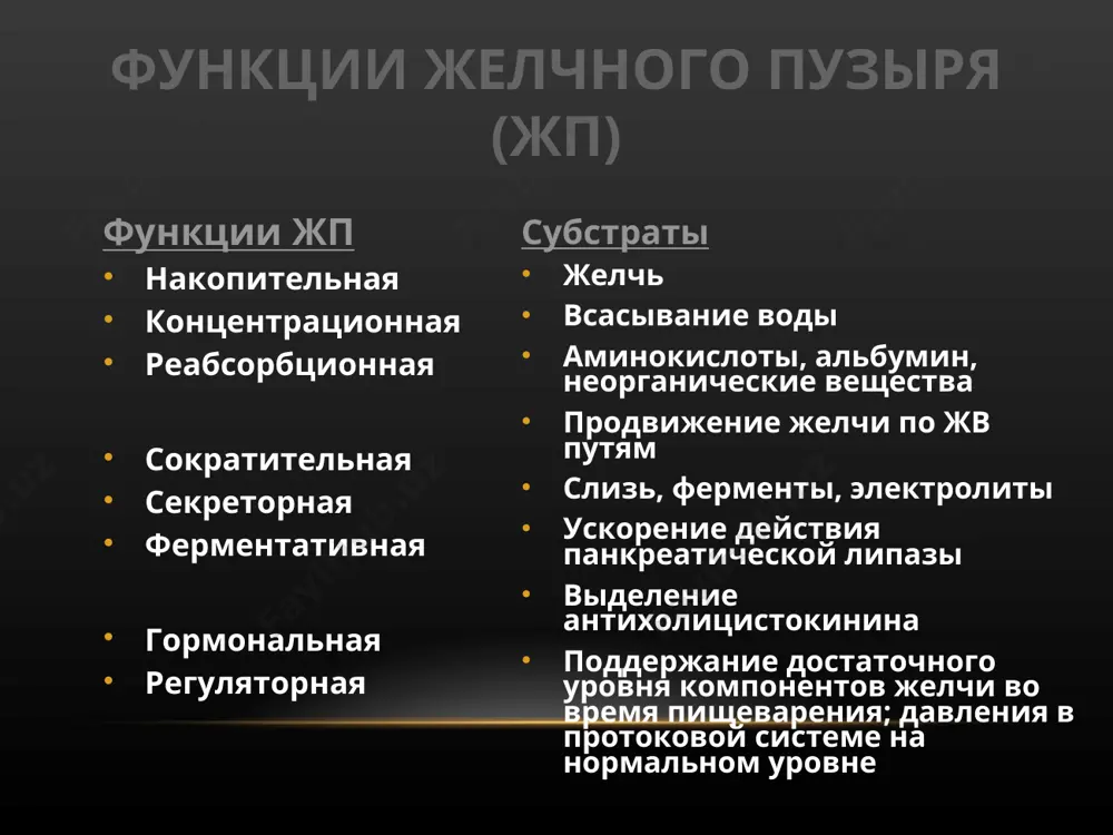 иии на область правого подреберья симптом кера – боль при вдохе при надавливании в точке желчного пузыря симптом куршакова – болезненность на вдохе при пальпации правого подреберья симптом ортнера – болезненность при поколачивании ребром ладони перпендикулярно краю правой реберной дуги симптом лепене – болезненность при поколачивании ребром ладони параллельно правой реберной дуге. симптом мюсси (правосторонний френикус-симптом) – болезненность при надавливании пальцем между ножками правой грудино-ключично-сосцевидной мышцы. дискинезии желчевыводящих путей (джвп) - нарушения тонуса, сократимости и координации этих функций желчного пузыря, протоков и сфинктеров желчевыделительной системы, без воспалительных и структурных изменениях в этих органах. клиника дисфункции желчного пузыря по гиперкинетическому типу схваткообразные боли в области правого подреберья без иррадиации средней или малой интенсивности кратковременные провоцируются стрессами или значительной физической нагрузкой с повышением внутрибрюшного давления купируются самостоятельно или после приема спазмолитиков не сопровождаются повышением температуры, желтухой. сопровождаются симптомами вегетативных дисфункций (повышенная потливость, стойкий красный дермографизм) дети эмоционально лабильны. легко возбудимы, раздражительны. клиника …
