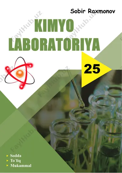 kimyo laboratoriyasi jixozlari va laboratoriyada ishlash qoidalari — PDF