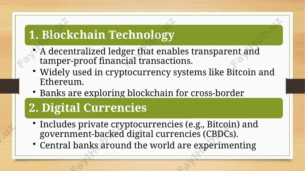ways of implementing digital technologies in the financial system and global experience - Page 4