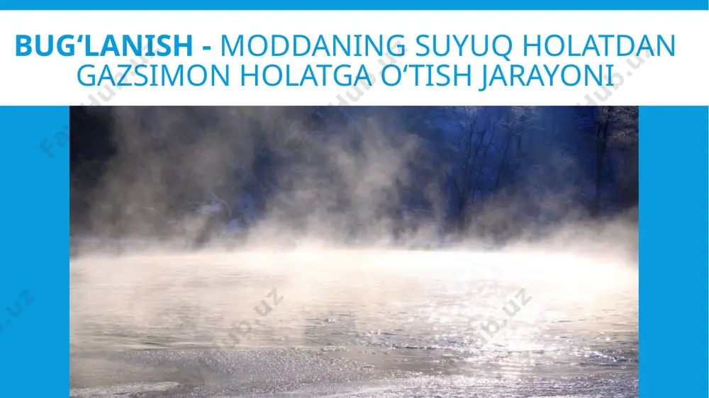 tabiiy fan. qaynash va bug`lanish 2-qism - Page 5
