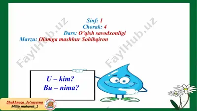 olamga mashhur sohibqiron — PPT