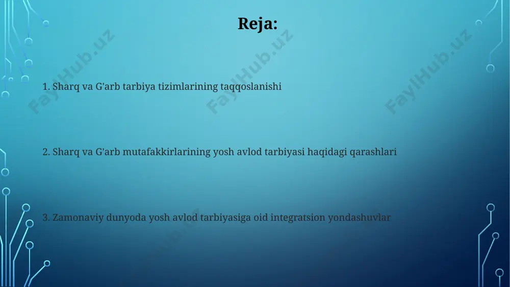 sharq va g’arb mutafakkirlarining yosh avlodni tarbiyalashga oid qarashlari - Page 2