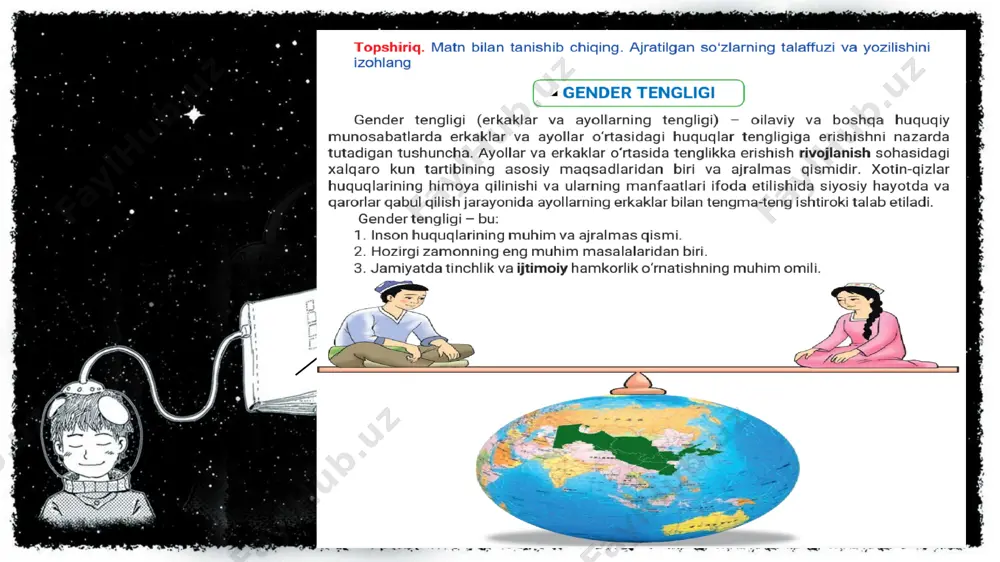 yashikka (o‘zgarish yo‘q) 📌 qoida: so‘z oxiridagi jarangsiz undosh qo‘shimcha ta’sirida jarangli bo‘lishi mumkin, ammo yozuvda o‘zgarmaydi. ikki undosh orasida bitta undoshning tushib qolishi ba’zan ikki undosh yonma-yon kelganda, ularning biri talaffuzda tushib qolishi mumkin, lekin yozuvda saqlanadi. misollar: hisob + -lab → hisoblab ("hisolab" deb aytilmaydi) javob + -ga → javobga so‘m + -lik → so‘mlik 📌 qoida: ikki undosh orasida talaffuz oson bo‘lishi uchun ba’zan bitta undosh tushib qolishi mumkin. o‘zlashgan so‘zlarning imlosi o‘zbek tiliga boshqa tillardan o‘zlashgan ba’zi so‘zlar tarkibida ikkita bir xil undosh yoki o‘ziga xos tovushlar bo‘lishi mumkin. ular o‘zbek imlo qoidalariga mos yoziladi. misollar: klass → sinf (o‘zlashgan so‘z ishlatilmaydi) shkaf → javon gruppa → guruh 📌 qoida: o‘zlashgan so‘zlarning imlosi o‘zbek tilining tovush tizimiga mos ravishda yoziladi. so‘z tarkibida g‘ va k tovushlarining almashishi ba’zi so‘zlar tarkibida g‘ tovushi k yoki q tovushiga o‘zgarib ketishi mumkin. misollar: yo‘g‘on → yo‘qori qog‘oz → qoqoz …