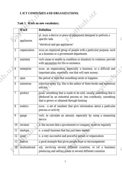 it tashkiloti (axborot texnologiyalari tashkiloti) — PDF