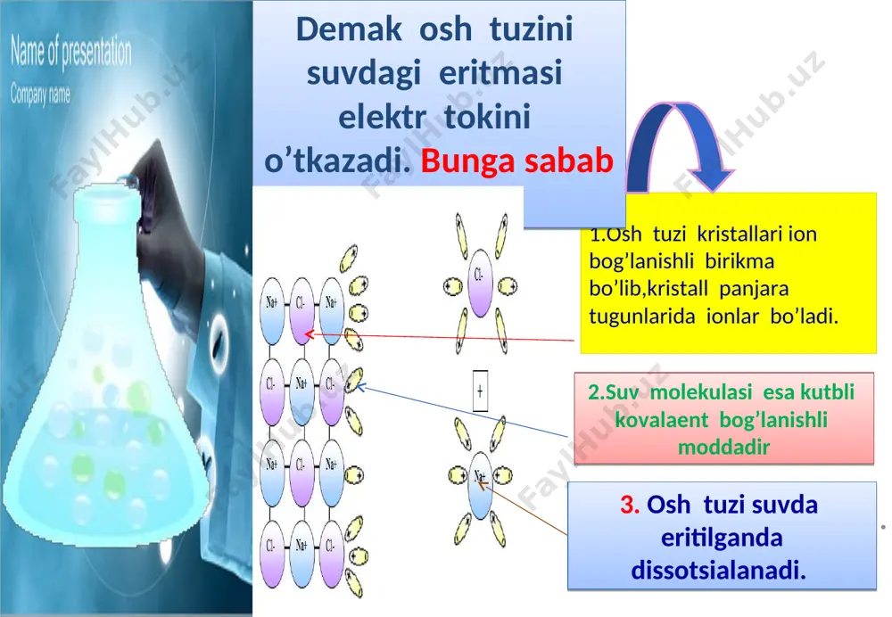 elektrolitik dissotsiatsiyalanish nazariyasi - Page 5