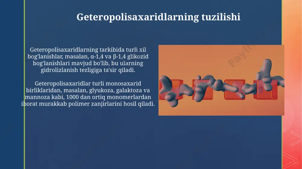 digomo va geteropolisaxaridlar tuzulishi va xossalari - Page 5