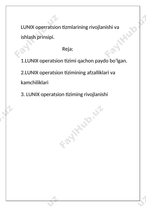 n intеrfеyslari bo’lib, ular gui (graphic user interface) - grafikali intеrfays hamda cli (command line interface) - konsol, ya’ni komandalar qatoridan iboratdir. dunyoda shaxsiy kompyuterlarni unumli ishlatish uchun yangi tizimlar paydo bo'lmoqda. masalan, 2001 yilda chiqqan barchaga taniqli, mashhur "maykrosoft" firmasining windows xp operatsion tizimi o'rniga windows vista tizimi kirib kelishi, hamda yangi windows 7 tizimining yaratilishi haqidagi ma'lumotlar hammani qoyil qoldiryapti. lekin "maykrosoft" kompaniya tizimlaridan tashqari, boshqa tizimlarning borligi va ulardan linuks nomli tizimning rivojlanib kelishi ham ma'lum. o'zbekiston diyorida linuks operatsion tizimi haqida eshitmagan kompyuter foydalanuvchilari bo'lmasa kerak, biroq ko'pchilik uchun bu mavzu notanish va qandaydir hijolatli bo'lishi mumkin. dunyoda esa linuks - eng tez taraqqiy etayotgan operatsion tizimiga aylanganli hech kimga sir emas. hozirda, xatto yiliga ikki marta yangilanib chiqayotgan linuksning turli tizimlari ham mavjud. shu qatorda, ajoyib farangiston o'lkada chiqayotgan "mandriva" nomli operatsion tizimni tarqatish to'plami (distributivi) linuks turdagi opertsion tizim bo'lib, 2003 yildan boshlab [1], …
