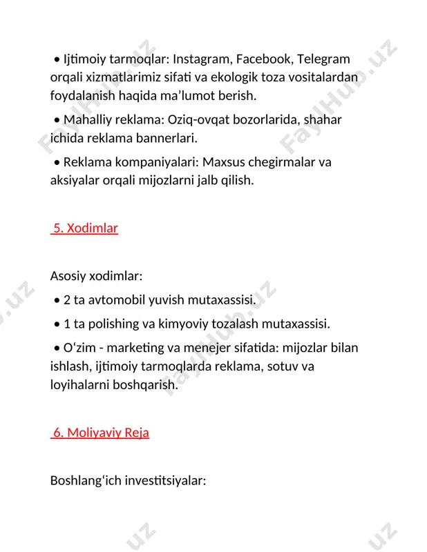 avtomobillarni yuvish va tozalash xizmati - Page 4