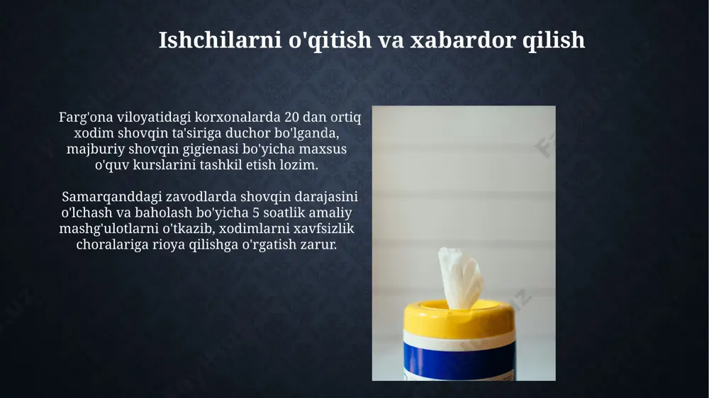 korxonalarda shovqinni baholash gigiyenasi - Page 4