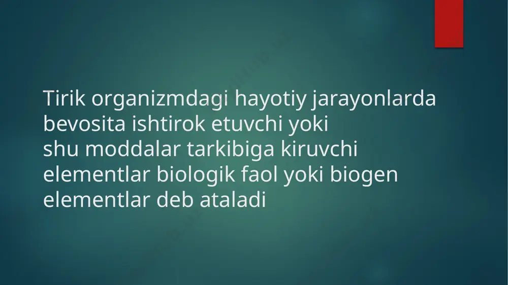 biogen elementlar - Page 2
