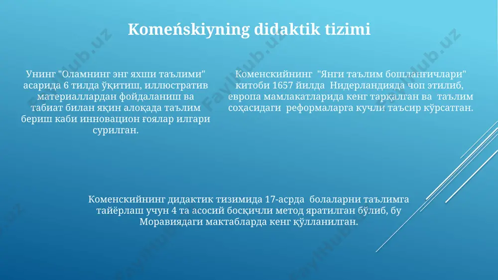 jahon pedagogikasi fanining rivojlanish tarixi - Page 5