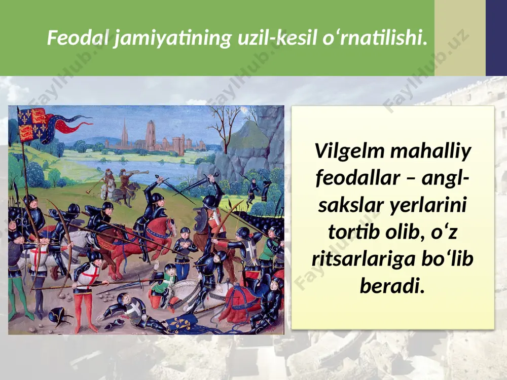 angliyada markazlashgan davlatning tashkil topishi. 7- sinf - Page 5