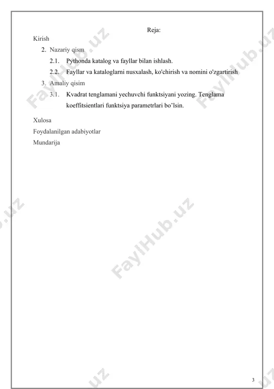 madaniyat, iqtisodiyot, fan, texnika va texnologiyalar asosida yuksak mutaxasislar tayyorlash tizimi ishlab chiqildi va jadal sur’atlar bilan hayotga tadbiq etilmoqda. o’zbekistonda o’qitish texnologiyalarini zamonaviylashtirish, jadallashtirish rivojlangan iqtisodiyotli mamlakatlarga qaraganda yanada dolzarb ahamiyatga ega. chunki hozirgi kunda milliy ta’lim tizimining salohiyatli tizimli rivojlanishi yanada yuqori pog’onaga ko’tarildi. bitiruv malakaviy ish mavzusining dolzarbligi: mavzuning dolzarbligi shundan iboratki, python bu umumiy maqsadli dasturlash uchun keng tarzda foydalaniladigan yuqori darajali dasturlash tili, chunki o'rganish oson va qulay sintaksisga ega. undan tashqari skriptli dasturlash tillariga kiradi. python dinamik tipizatsiyaga ega, obyektga yo'naltirilgan dasturlash, funksional dasturlash, strukturali, avtomatik xotirani boshqarish va albatta ko'p patokli dasturlash tillaridan biri. python har xil platformalar uchun yozilgan masalan windows, linux, mac osx, palm os, mac os va hokazo. python microsoft.net platformasi uchun yozilgan realizatsiyasi ham bor uni nomi ironpython. bugungi kunda dunyoga mashhur ko`plab kompaniyalar nasa, google, yandex, cern, apple computer, dream works, kosmik teleskop institutlari pythonni ishlatishadi. dunyoning rivojlangan …