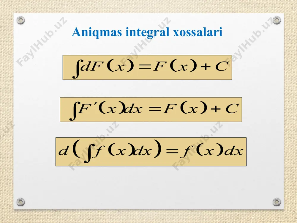 26-mavzu. aniqmas integral - Page 5