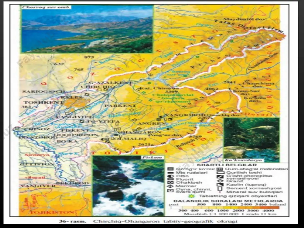 chirchiq-ohangaron tabiiy geografik okrugi 7-sinf - Page 3