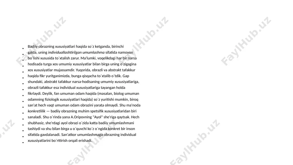 badiiy obraz va obrazlilik - Page 4