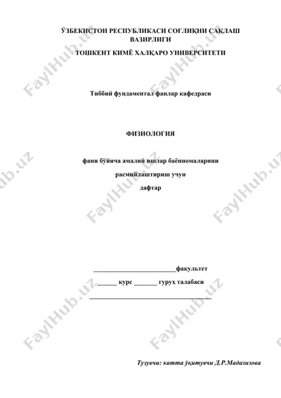 fizioterapiya asboblar to'plami — DOCX