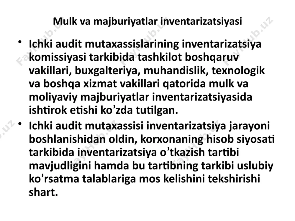 ichki audit usullari - Page 5